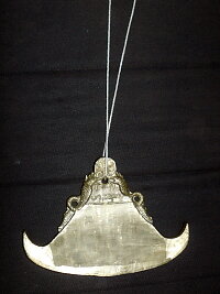 Kyizi - Burmese Klocka  inkl. Trähammare  - 17cm - KYEEZEES (BURMA BELLS)