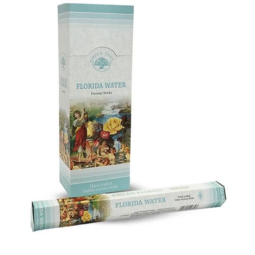 Florida Water Rökelse  - Hexagon Paket, Green Tree