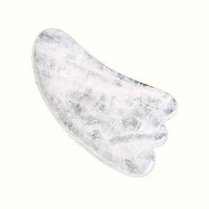 Guasha Massage Verktyg  - Vågform- Bergkristall   -10cm - 2