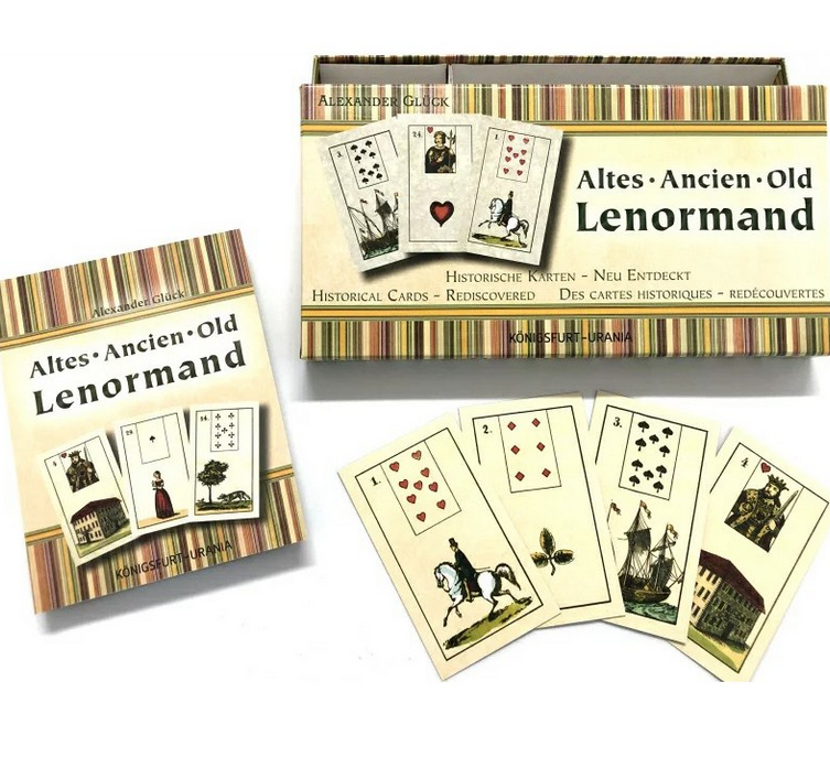 Altes Lenormand / Ancien Lenormand / Old Lenormand - 3 Languge deck - 2