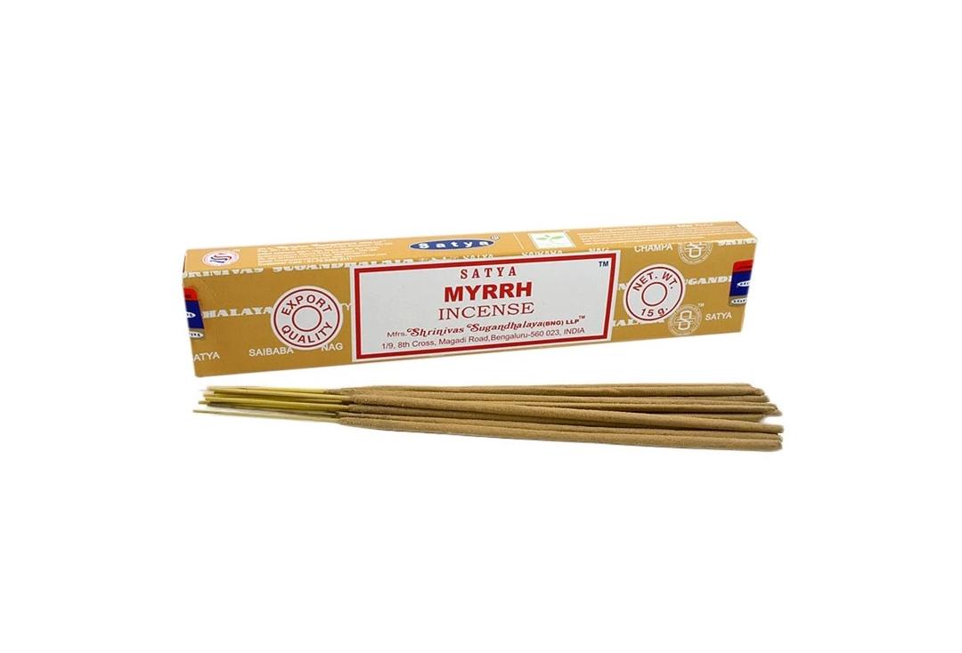 Satya Myrrh Rökelse 