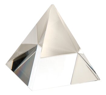 glas pyramid