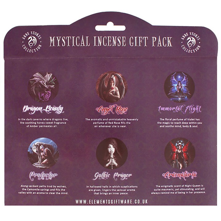 Rökelse - "Mystical" Rökelse Paket/Set av Annes Stokes - 3