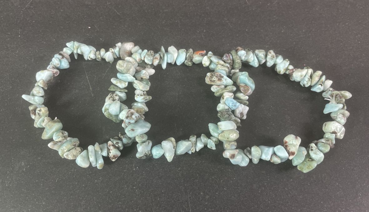 Larimar Chip Armband 