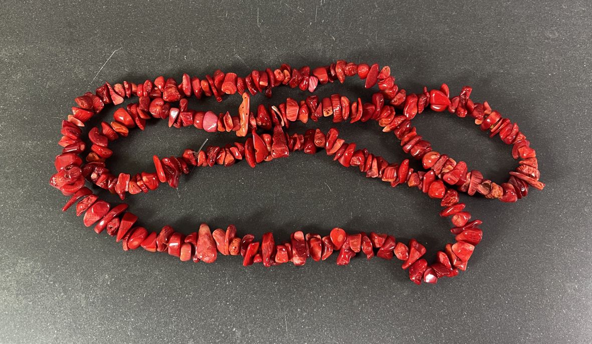 Korall Chip Halsband 