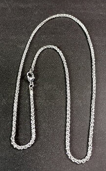 "Fläta"  kedja  i Sterling Silver  - 2.2mm