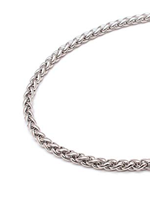 Halskedjori Rostfritt stål - Spiga  - 4mm - 5
