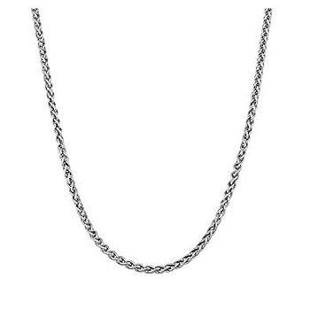 Halskedjori Rostfritt stål - Spiga  - 4mm