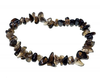 Rökkvarts Chip Armband - AA kvalitet