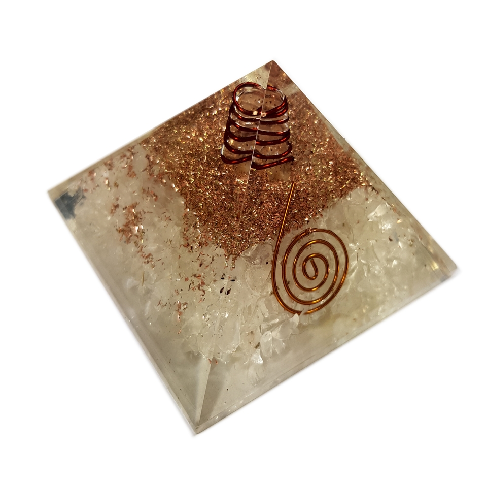 Orgonite Pyramid - Bergkristall 
