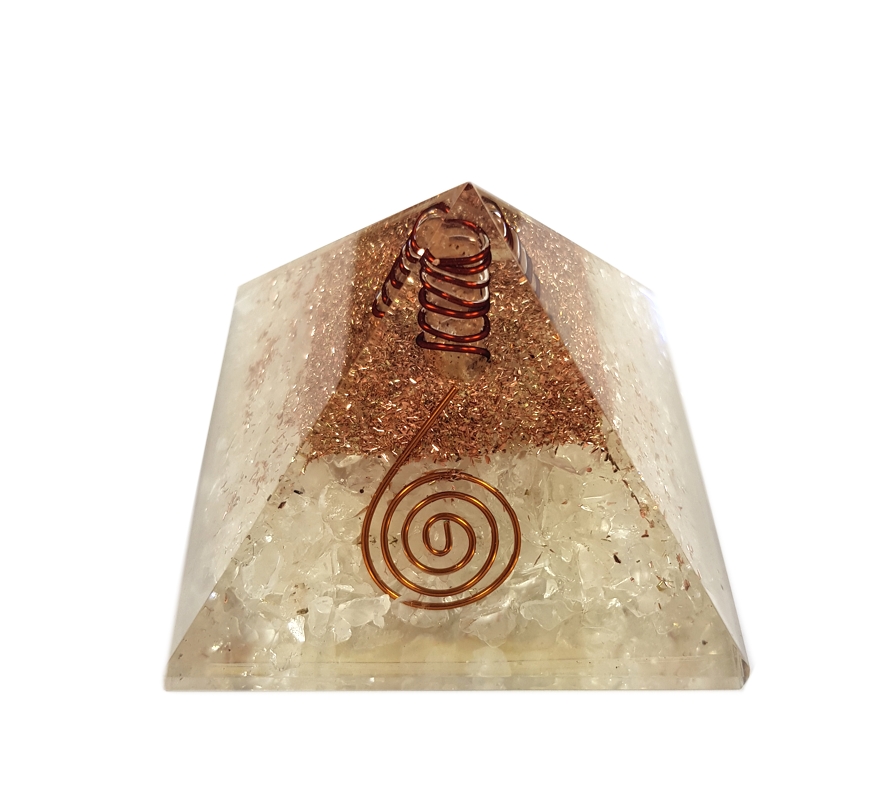 Orgonite Pyramid - Bergkristall  - 2