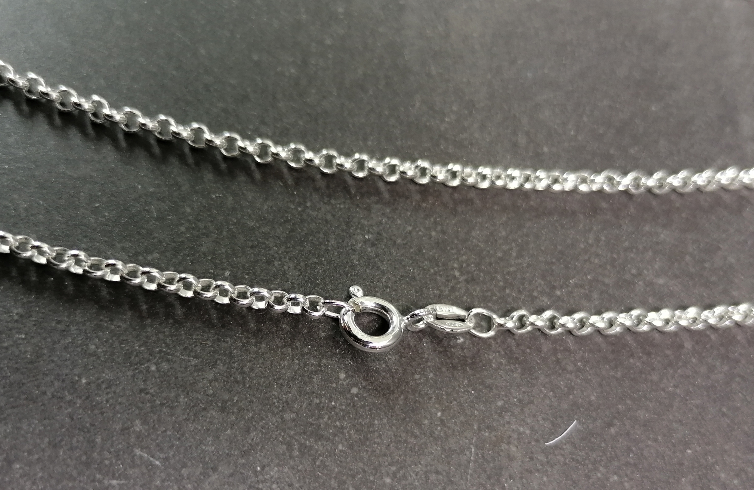 Rolo Kedja i Sterling Silver - 2mm - 2