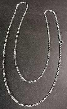 Rolo Kedja i Sterling Silver - 2mm