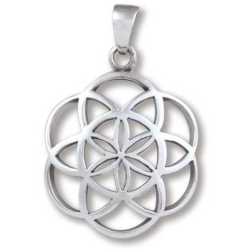 Seed Of life  - Silver Hänge - 2