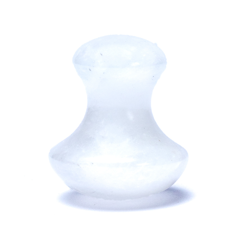 Guasha Massage Sten  - Svampform , Bergkristall