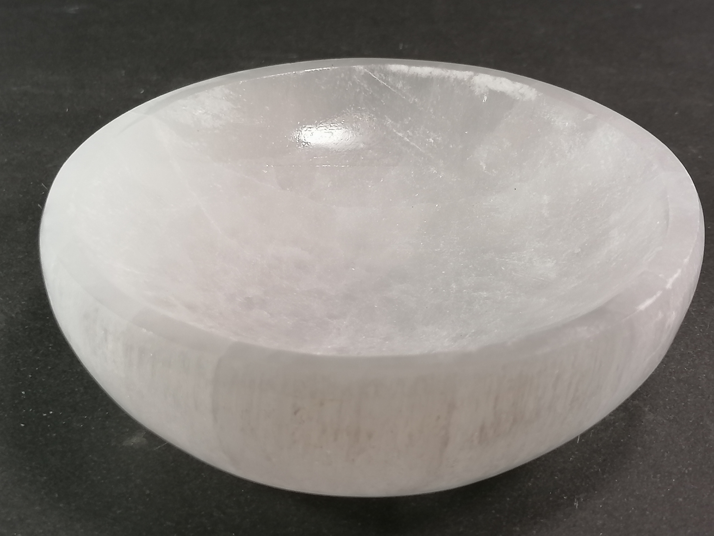 Selenitskål - Rund - ca. 12cm