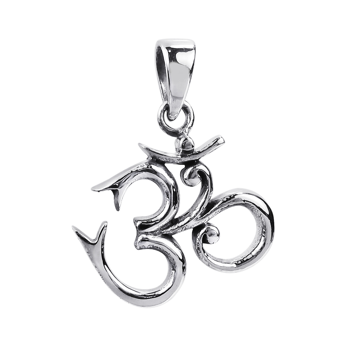Aum  Hänge i  Silver - 30mm
