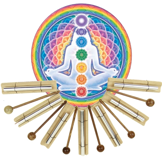 Chakra Tuning Bars - 7 stycken