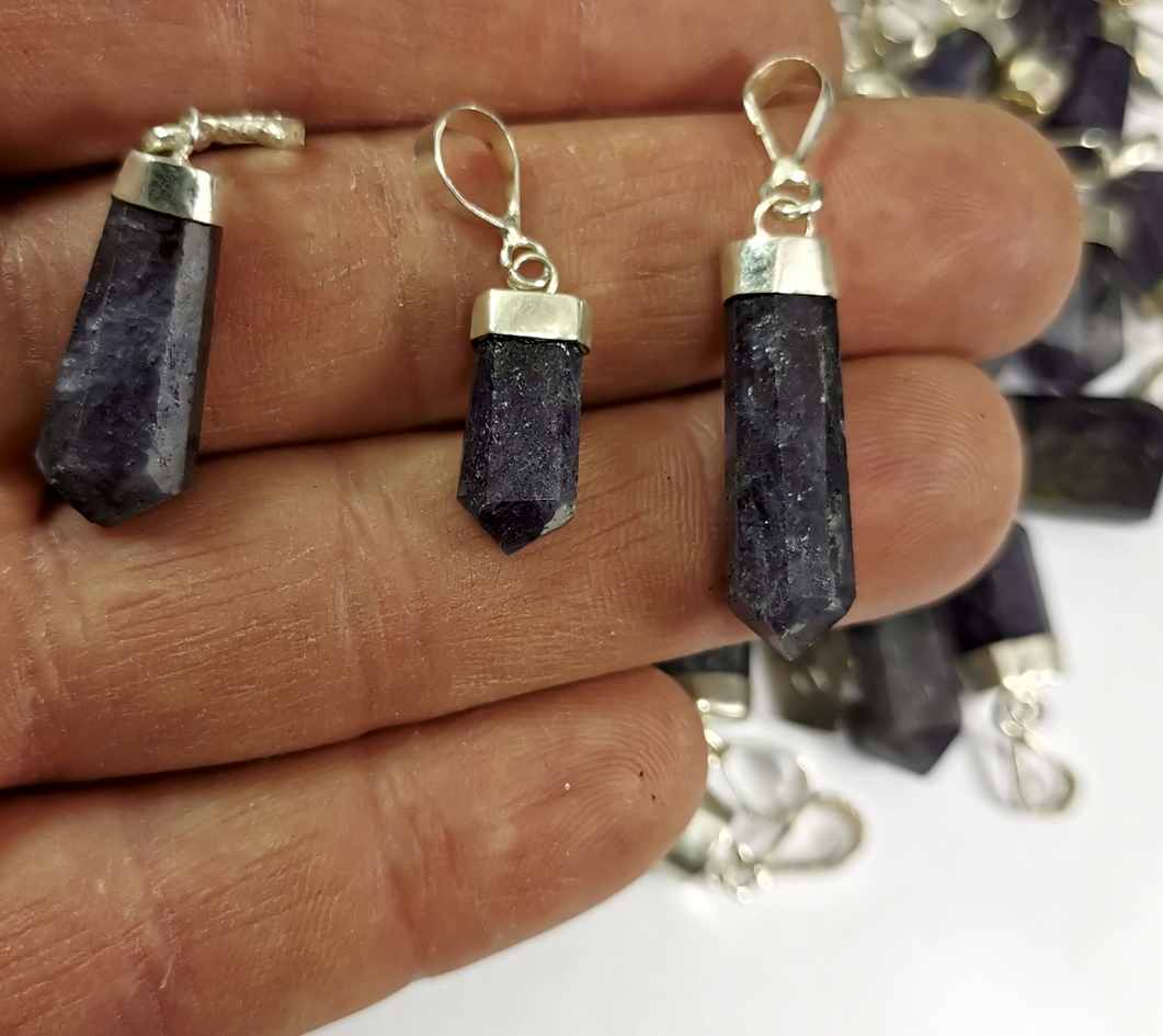 Skapolit, hängen i Sterling silver - 3