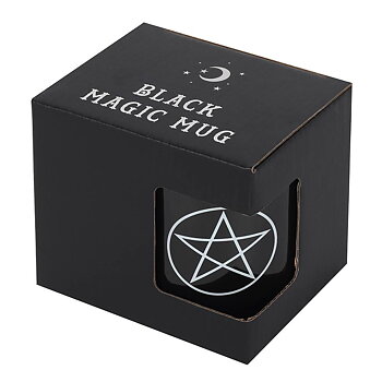 Mugg, Svart med Pentagram