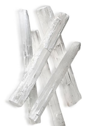 Selenit  Stav -  Naturlig Stav - AA kvalitet - XL
