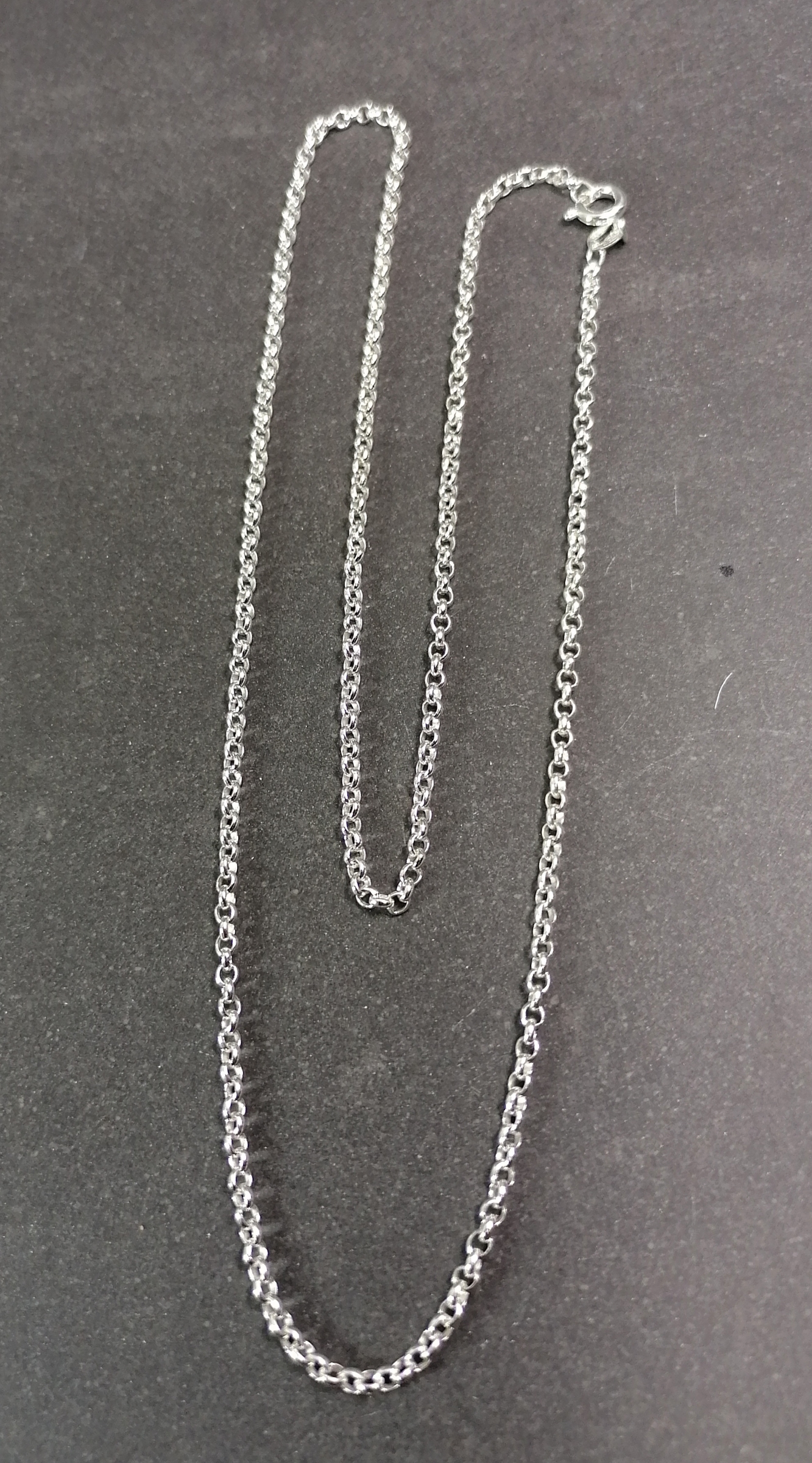 Rund Länk Kedja i Sterling Silver  - 2mm