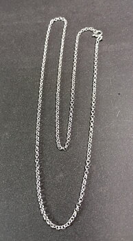 Rund Länk Kedja i Sterling Silver  - 2mm
