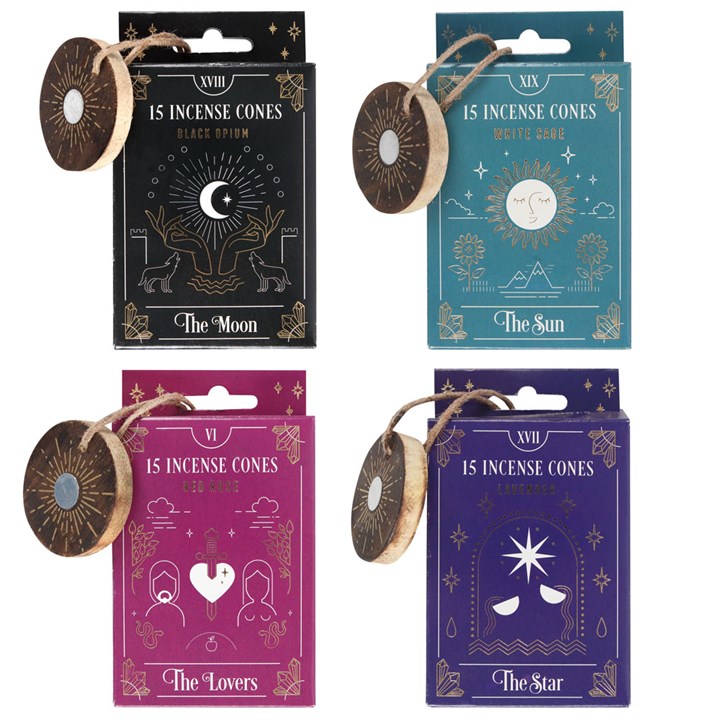 Rökelse  Koner med Hållare - Tarot 