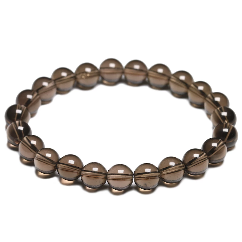 Rökkvarts Armband - 7mm Pärlor