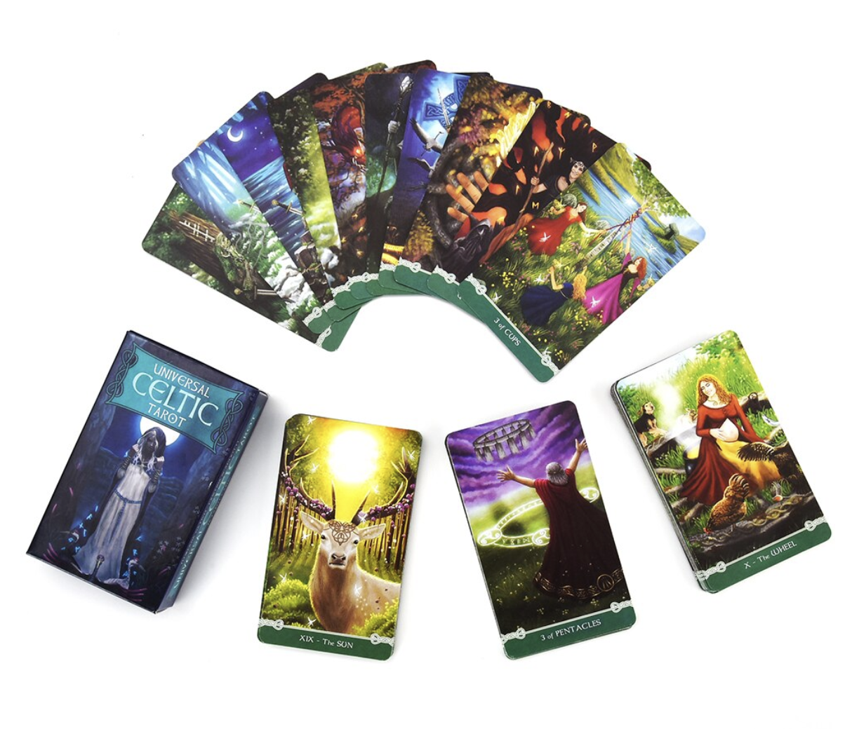 Universal Celtic Tarot ,  Floreana Nativo / Cristina Scagliotti  - 2