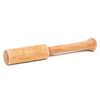 Spelpinne til Sjungande Skål - Beige Läder - Small