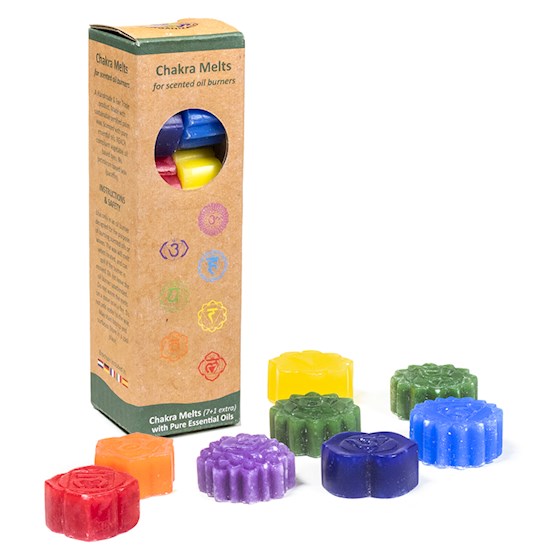 Chakra - doftande vax för oljebrännare