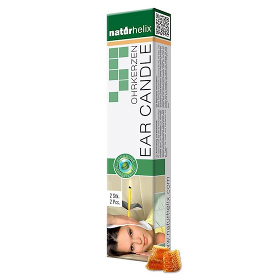 Öronljus Natural- 2 pack