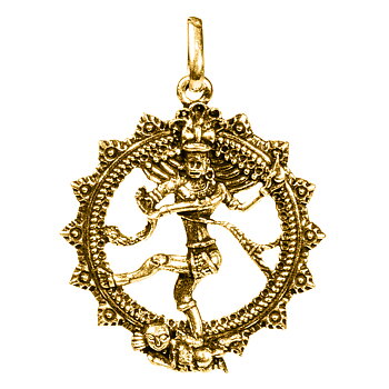Shiva Hänge i Brons  - 4.5cm