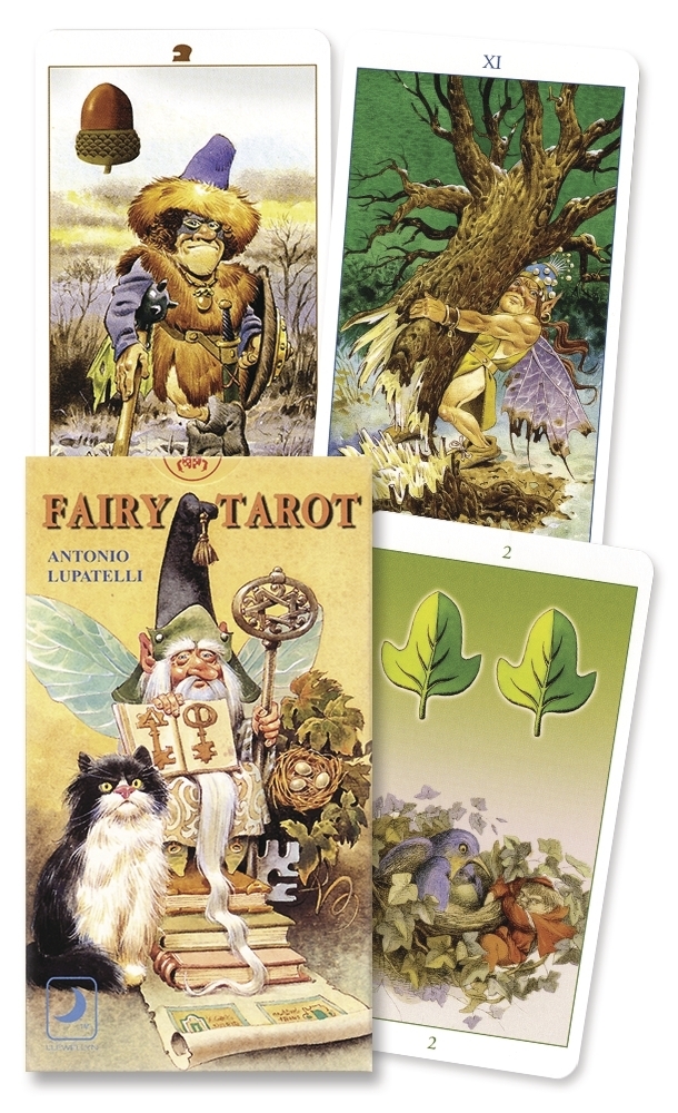 Fairy Tarot, Antonio Lupatelli - Engelska - 2