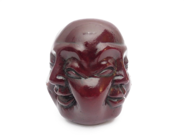 4 faces of Buddha - Röd