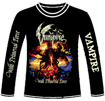 VAMPIRE - With Primeval Force Longsleeve
