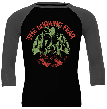 THE LURKING FEAR - Octobat Green Baseball shirt