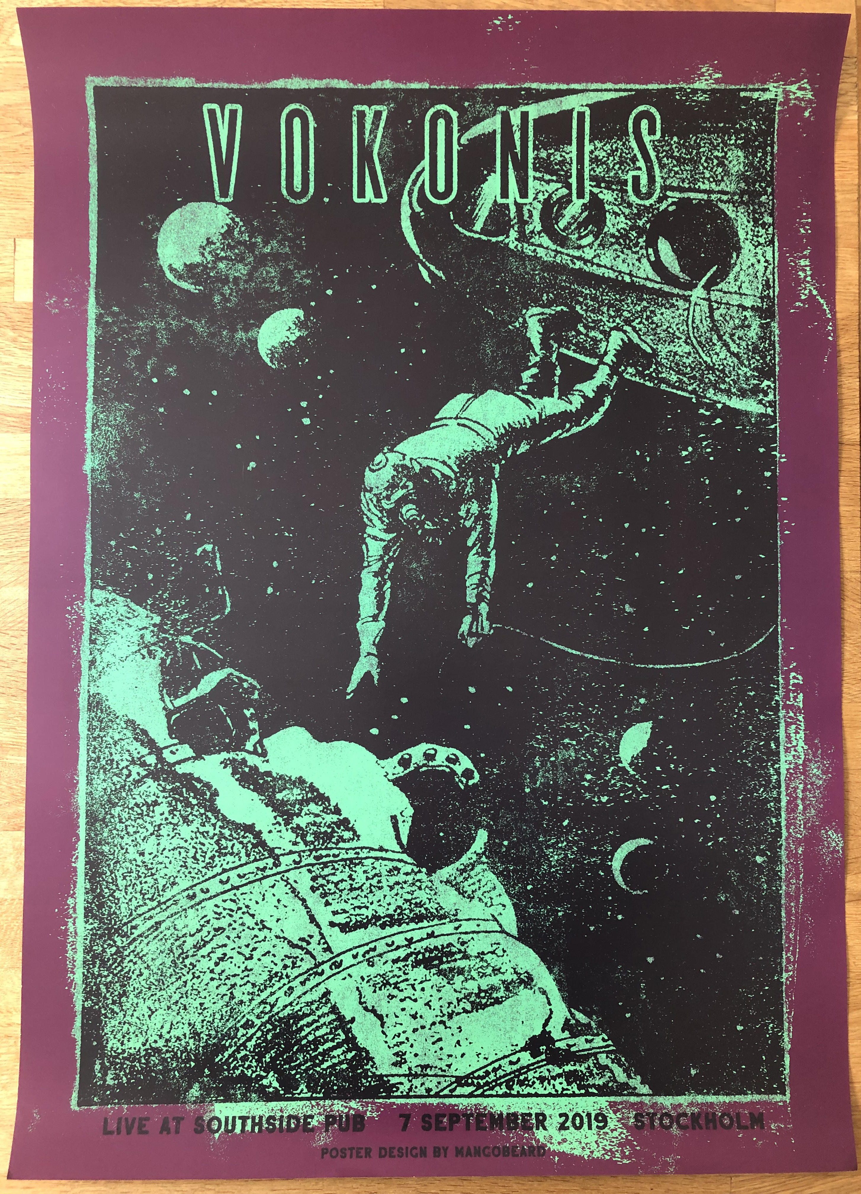 VOKONIS - Release Show Poster
