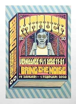 Mander - Brillo Exhibition poster
