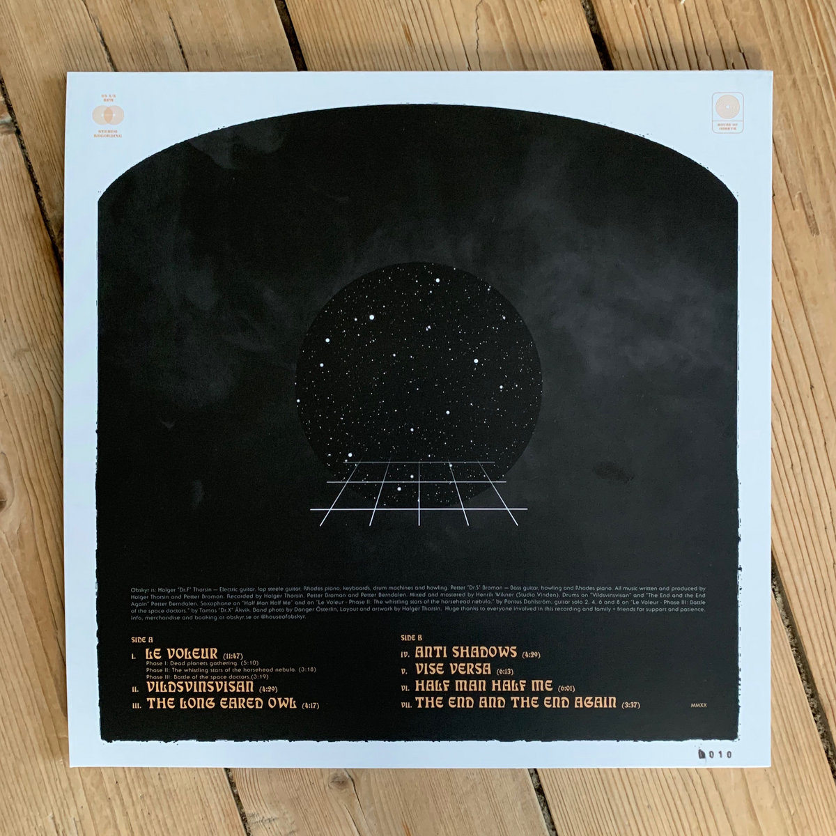 OBSKYR - S/T LP - 2