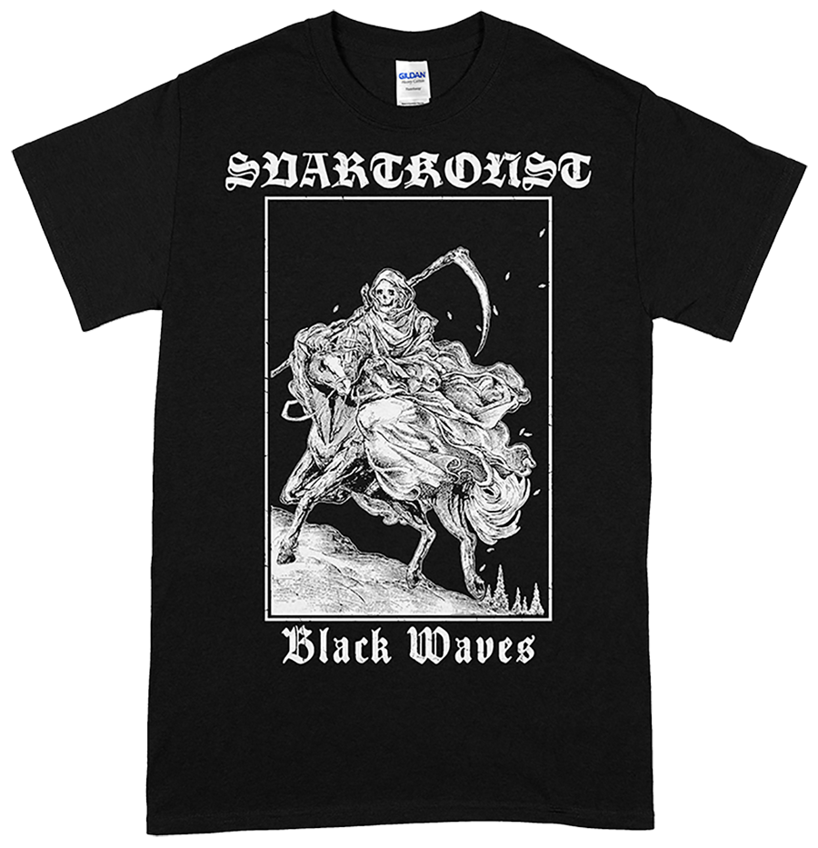 SVARTKONST - Black Waves  T-shirt