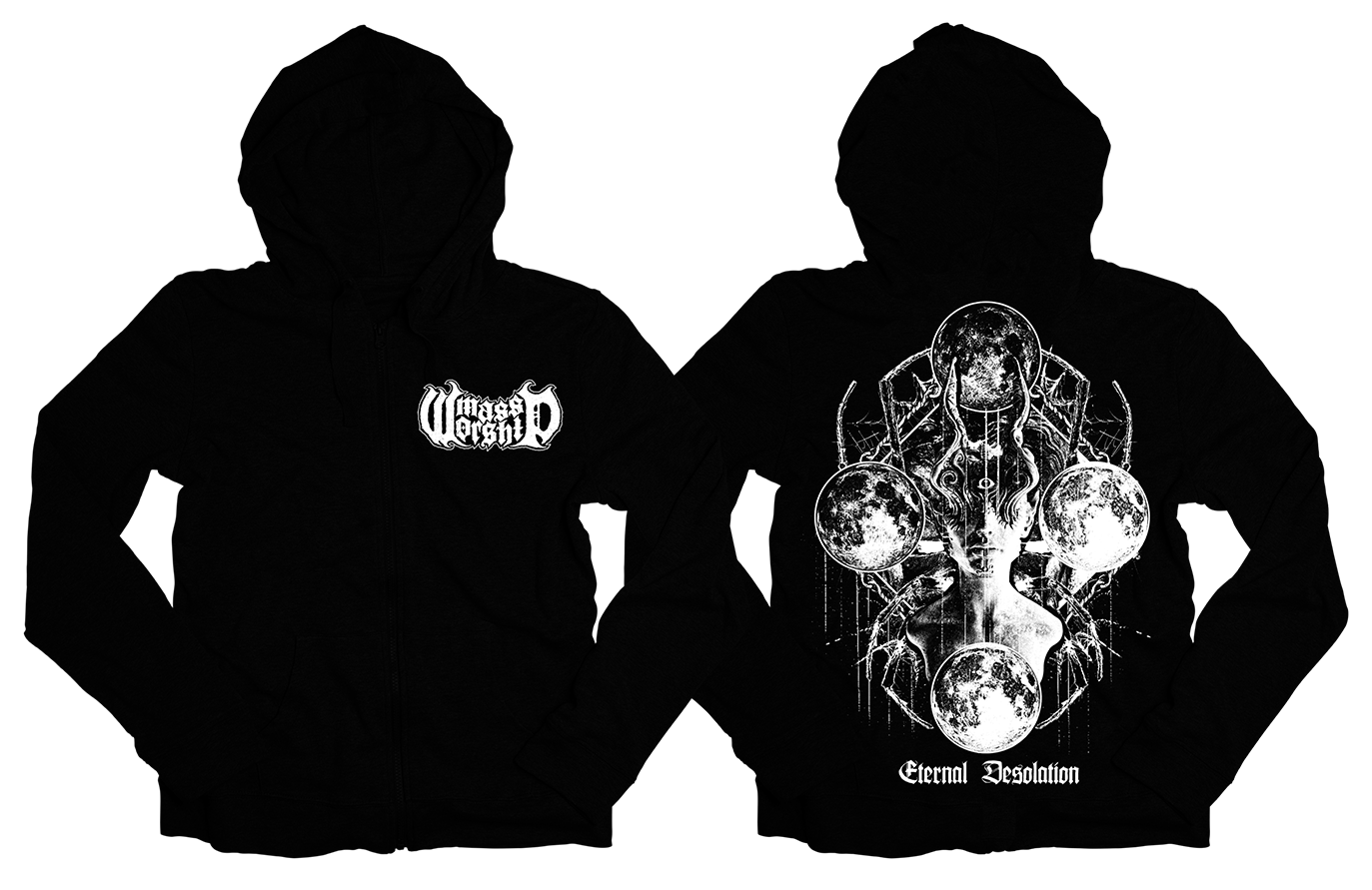 MASS WORSHIP - Eternal Desolation Zip Hood