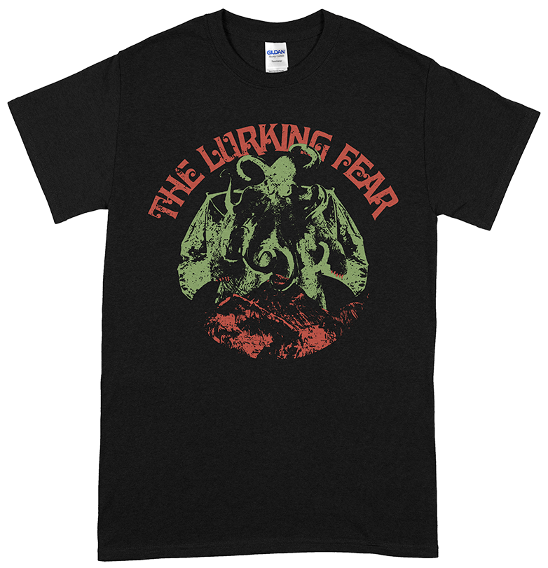 THE LURKING FEAR - Octobat Green T-shirt