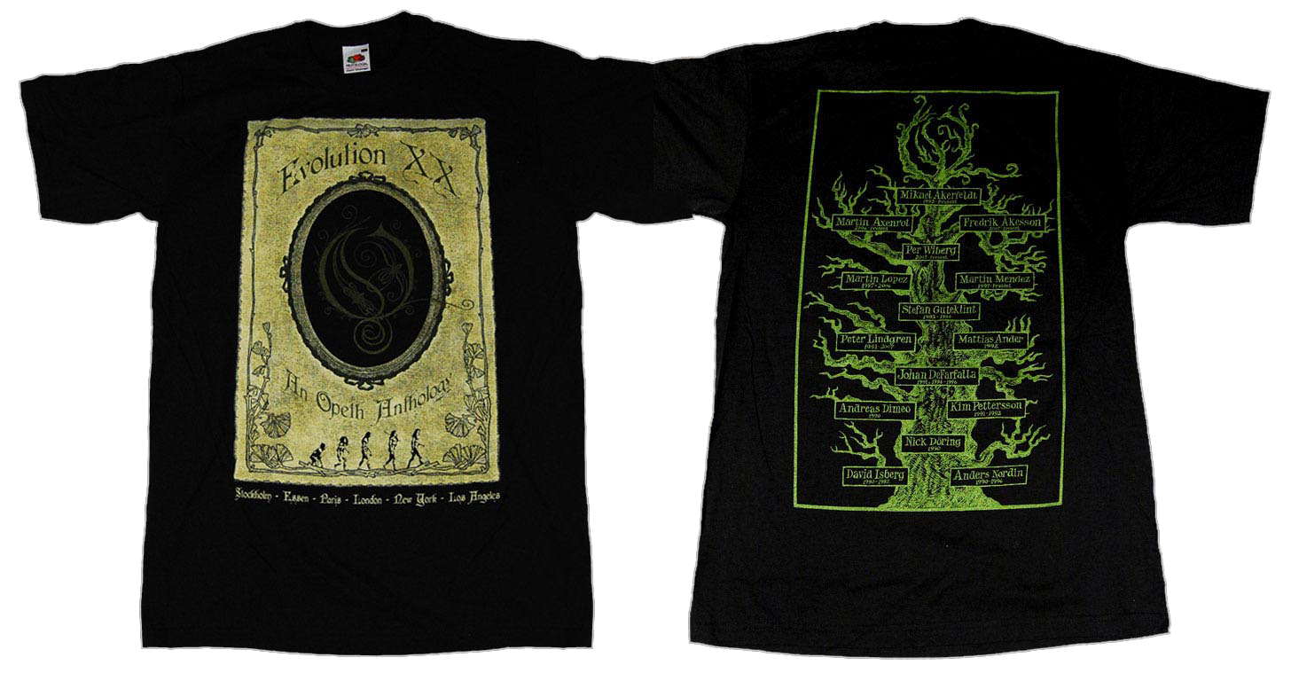 Opeth shop t shirt