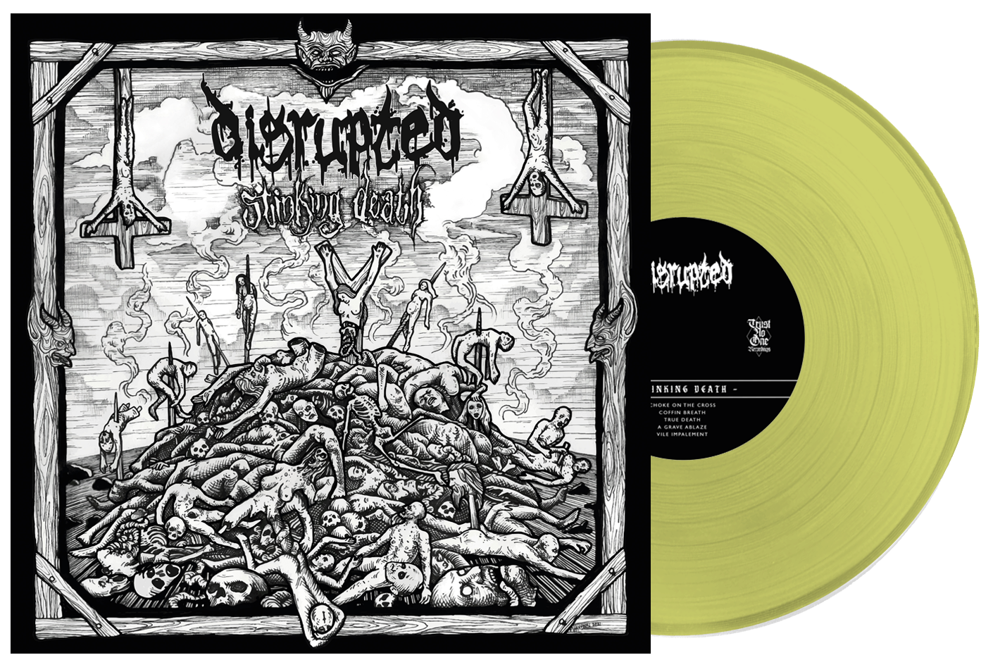 DISRUPTED - Stinking Death LP - 2