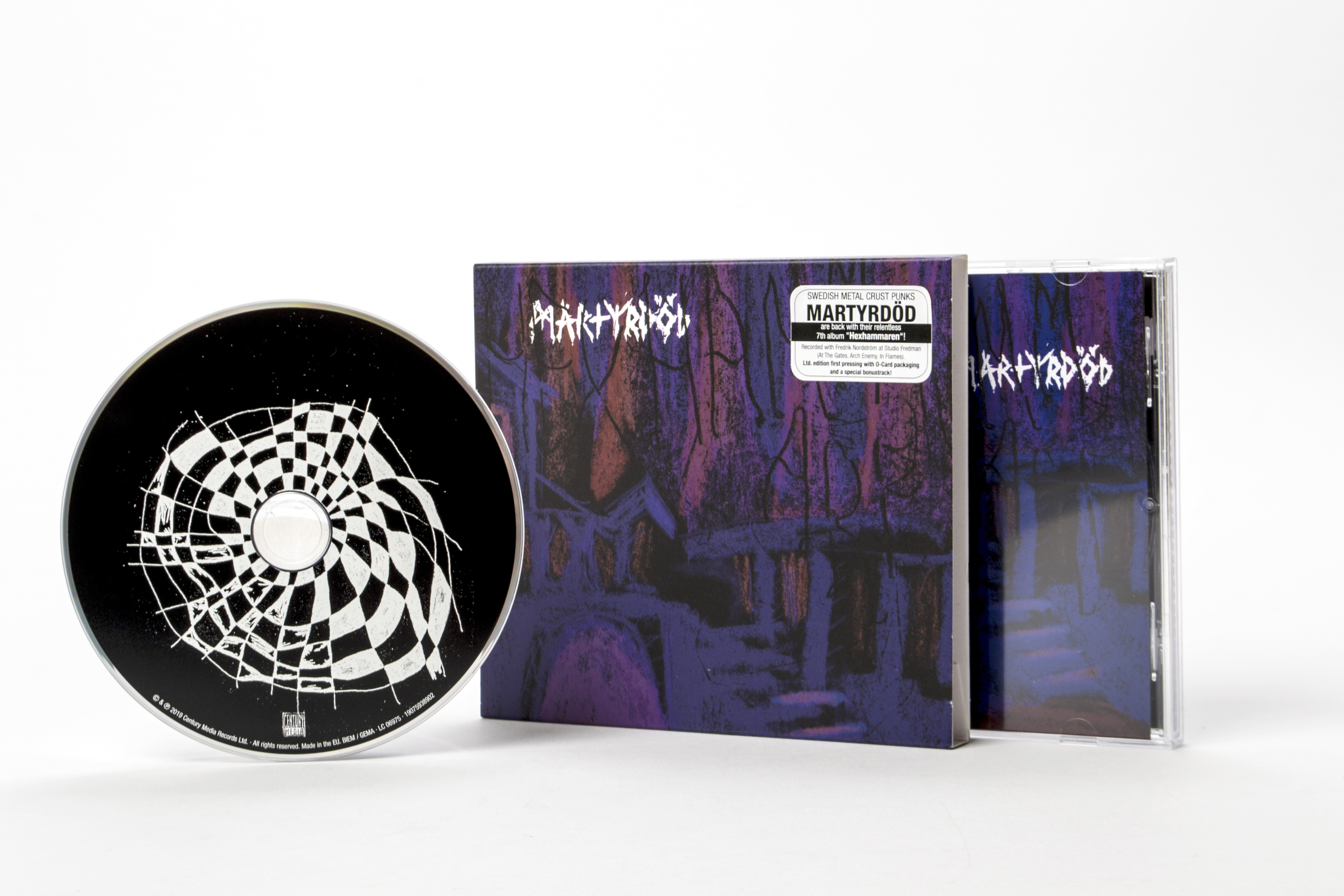 MARTYRDÖD - Hexhammaren CD - 3