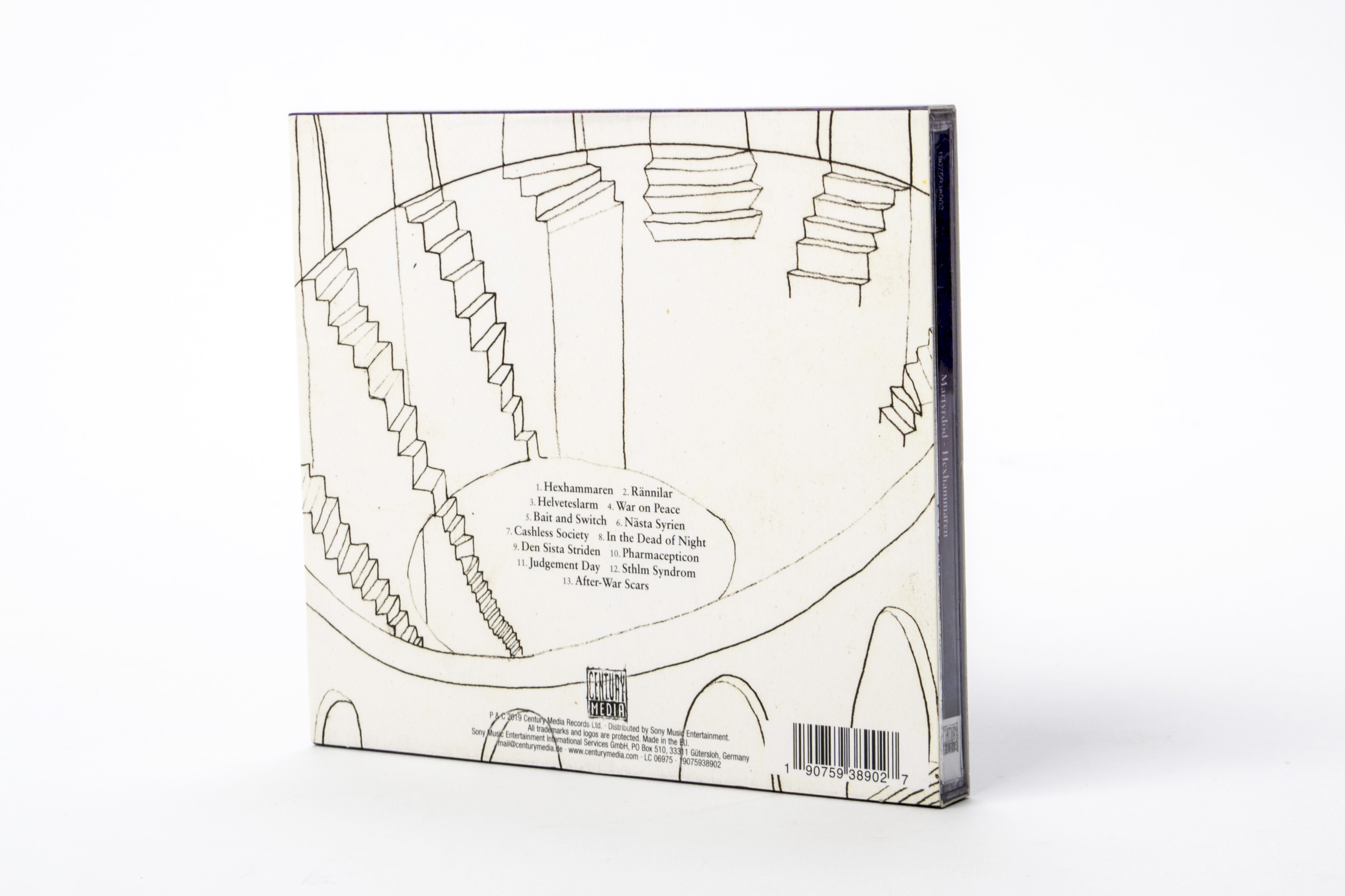 MARTYRDÖD - Hexhammaren CD - 4