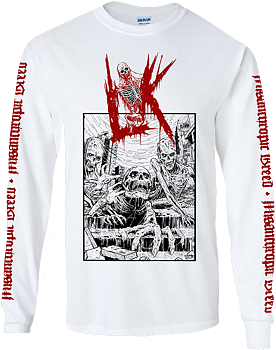 LIK - Misanthropic Breed White Longsleeve