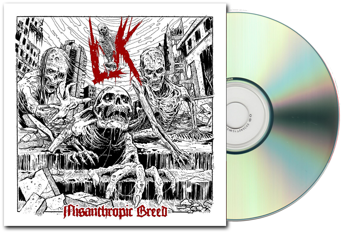 LIK - Misanthropic Breed CD